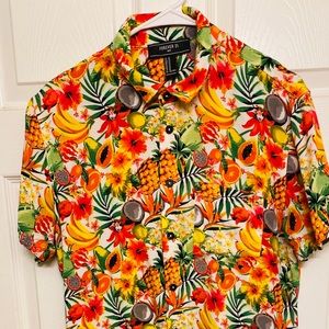 Slim Fit Miami/California Short Sleeve Shirt!